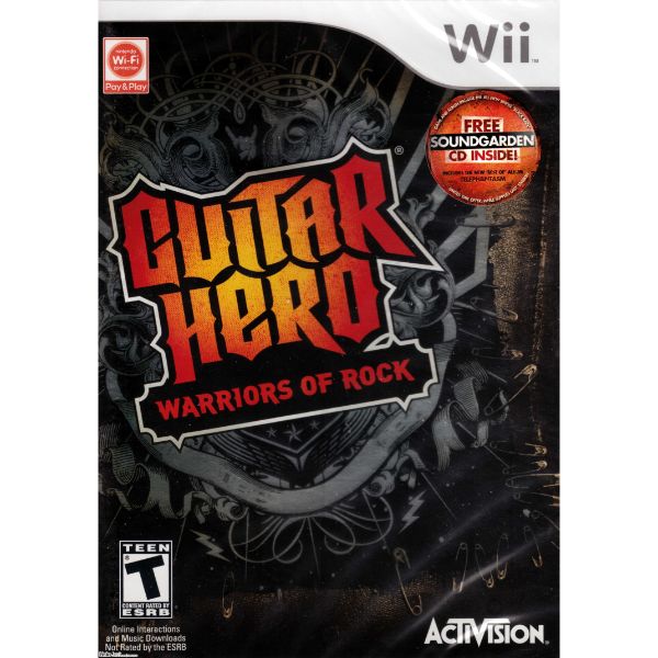 Guitar Hero : Warriors of Rock Wii