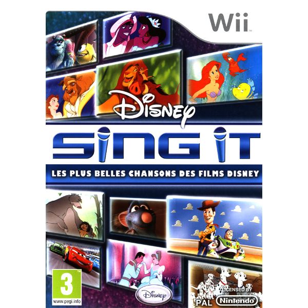 Disney Sing it Wii Family Hits les plus belles chansons des films – Wii