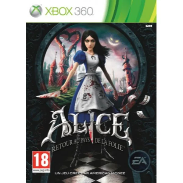 Alice : retour au pays de la folie Xbox 360