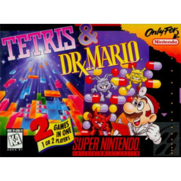 Tetris Et Dr Mario Snes
