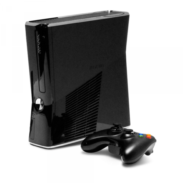 Console Xbox 360 250 Go noir brillant