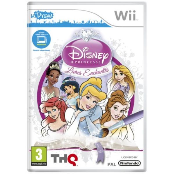 Disney Princesse : livre enchantés (jeu Wii tablette)