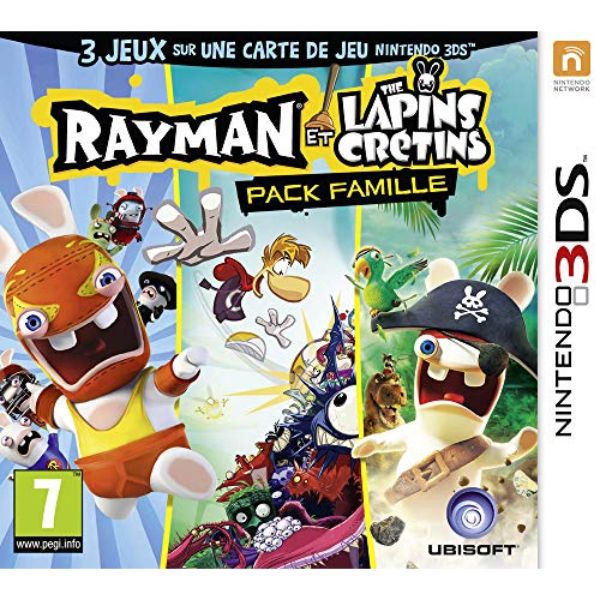 Rayman et les Lapins cretins – pack famille