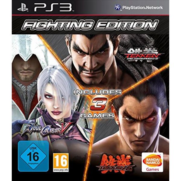 Fighting Edition 3 jeux inclus : Tekken 6 + Tekken : Tag Tournament 2 + Soul Calibur V