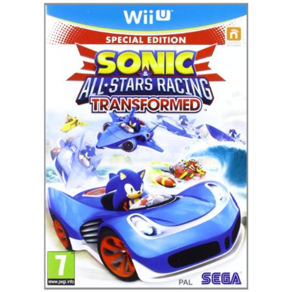 SONIC AND ALL STARS RACING TRANSFORMED SPECIAL EDITION NINTENDO WII U