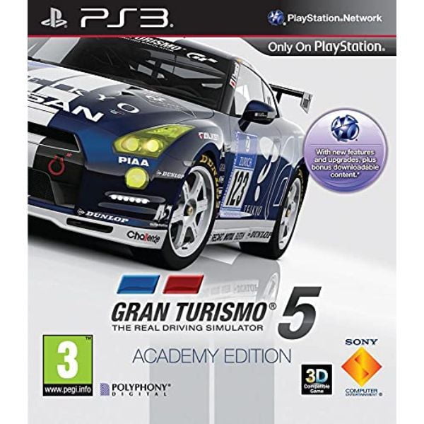 Gran Turismo 5 – édition academy (compatible 3D)