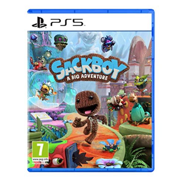 Sackboy : A Big Adventure sur PS5, Jeu de plateforme et d’aventure 3D, Edition Standard, 1 à 4 joueurs, Version physique, En français
