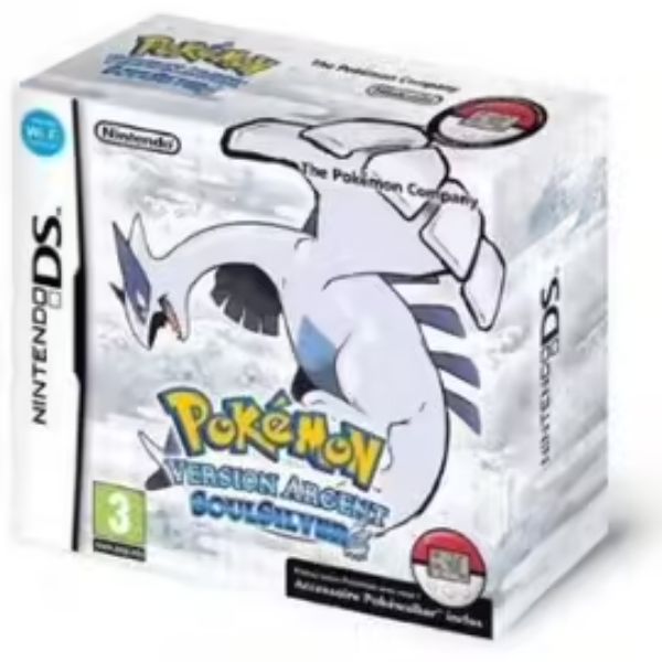 Pokémon Version Argent SoulSilver (avec pokéwalker + boîte cartonnée))