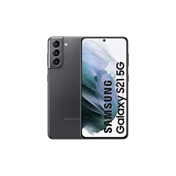 Samsung Galaxy S21 5G SM-G991B 15,8 cm (6.2″) Double SIM Android 11 USB Type-C 8 Go 128 Go 4000 mAh Gris (Produit d’import EU)