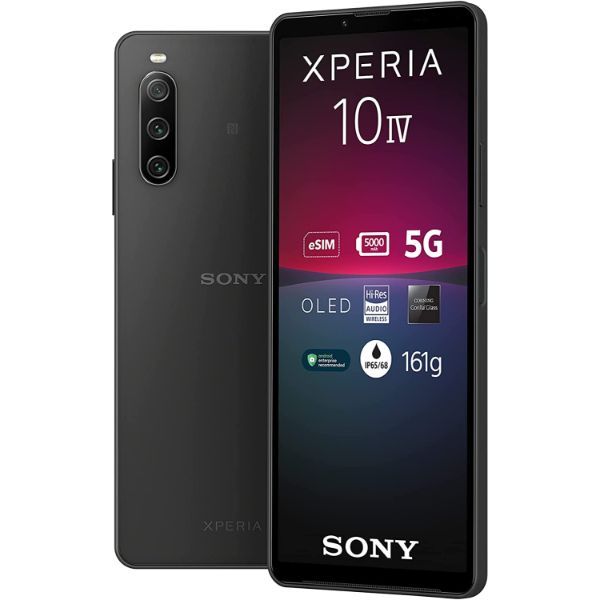 Sony Xperia 10 IV – Smartphone Android, Téléphone Portable 6 Pouces 21:9 Wide OLED