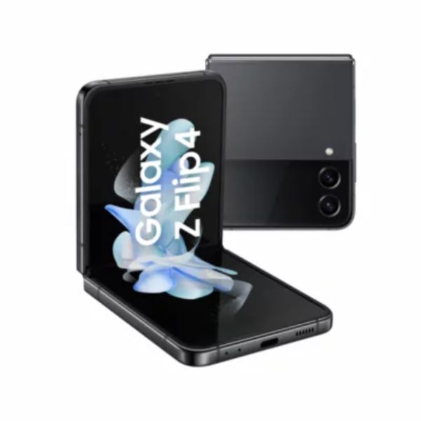 Samsung Galaxy Z Flip4 SM-F721B 17 cm (6.7′) Double SIM Android 12 5G USB Type-C 8 Go 128 3700 mAh Graphite, Gris