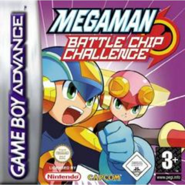 Mega Man Battle Chip Challenge PAL GameBoy Advance