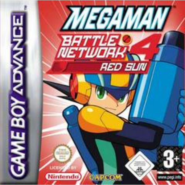 Mega Man Battle Network 4: Red Sun PAL GameBoy Advance