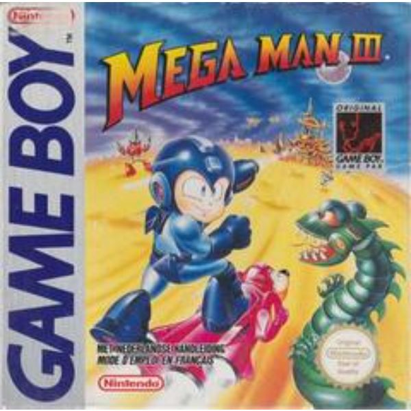 Mega Man III PAL GameBoy