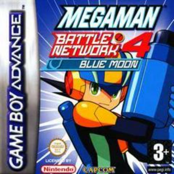 Mega Man Battle Network 4: Blue Moon PAL GameBoy Advance