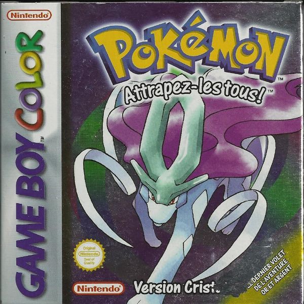Pokémon Version Cristal Nintendo Game boy