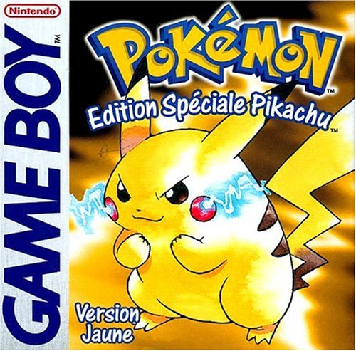 Pokémon jaune édition spéciale Pikachu