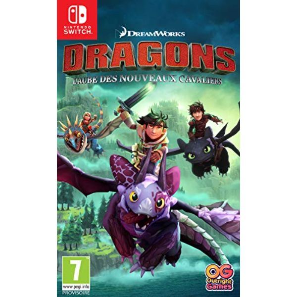 Dragons : L’aube des nouveaux cavaliers pour Nintendo Switch