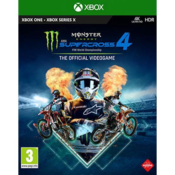 Monster Energy Supercross – The Official Videogame 4 (Xbox One)