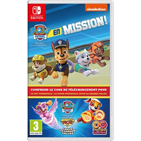 Compilation La Pat’ Patrouille en Mission + La Pat’ Patrouille Sauve la Grande Vallée (Nintendo Switch)