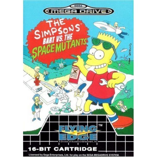 Simpsons Space Mutants [Megadrive FR]