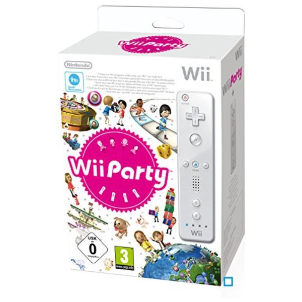 Wii Party + Télécommande Wii blanche
