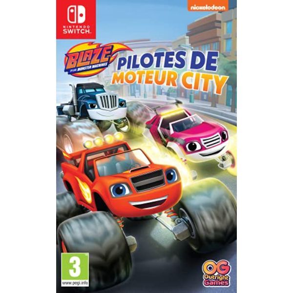 Blaze et Les Monster Machines : Pilotes de Moteur City (Nintendo Switch)