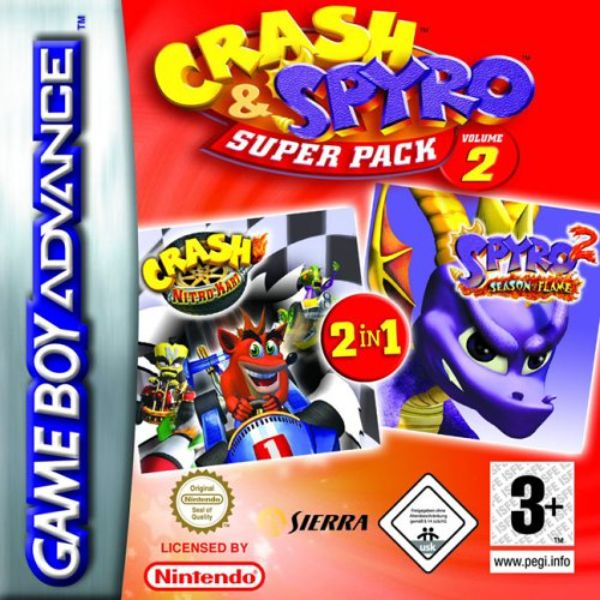 Crash And Spyro Super Pack Volume 2: Crash Nitro Kart – Spyro: Season of Flame