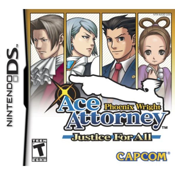 Phoenix Wright, Ace Attorney: Justice For All – Nintendo DS