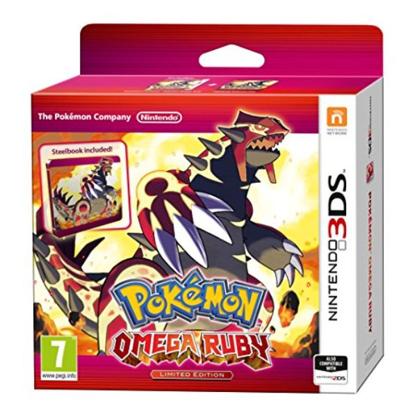 Pokémon Rubis Oméga + Steelbook Pokémon Rubis Omega – édition limitée