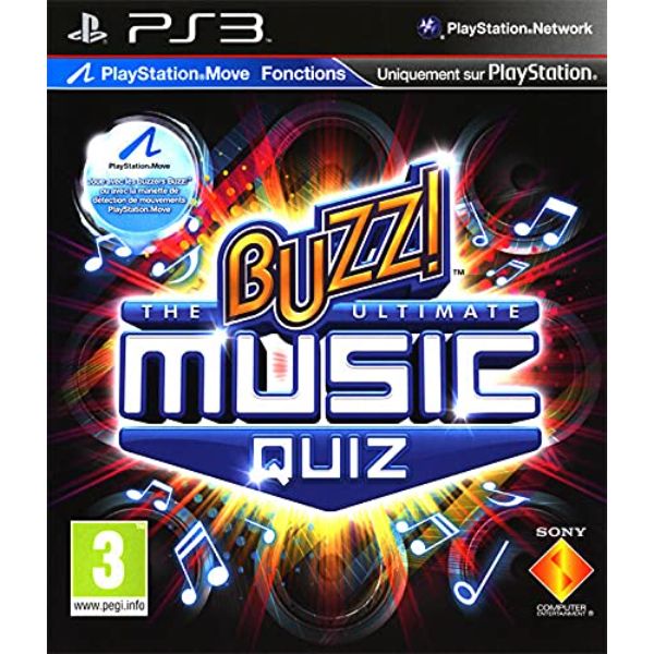 Buzz! : The ultimate music quizz (jeu PS Move)