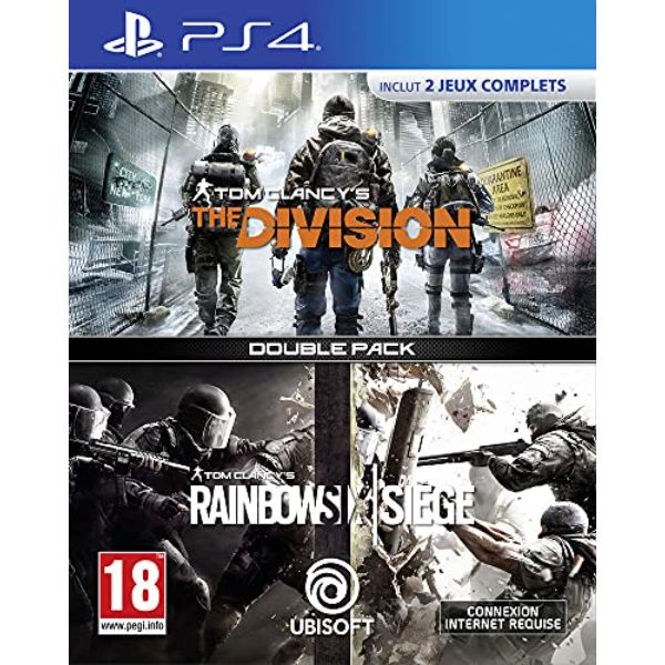 Compilation Tom Clancy’s: Rainbow Six Siege + The Division PS4