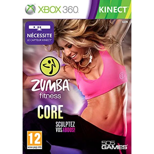 Zumba fitness core : sculptez vos abdos ! (jeu Kinect – ceinture non incluse)