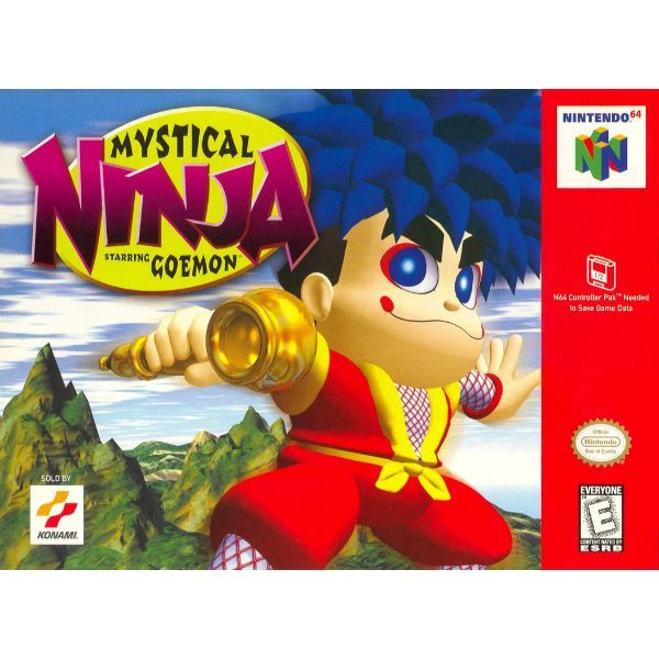 Mystical Ninja Starring Goemon NIntendo 64