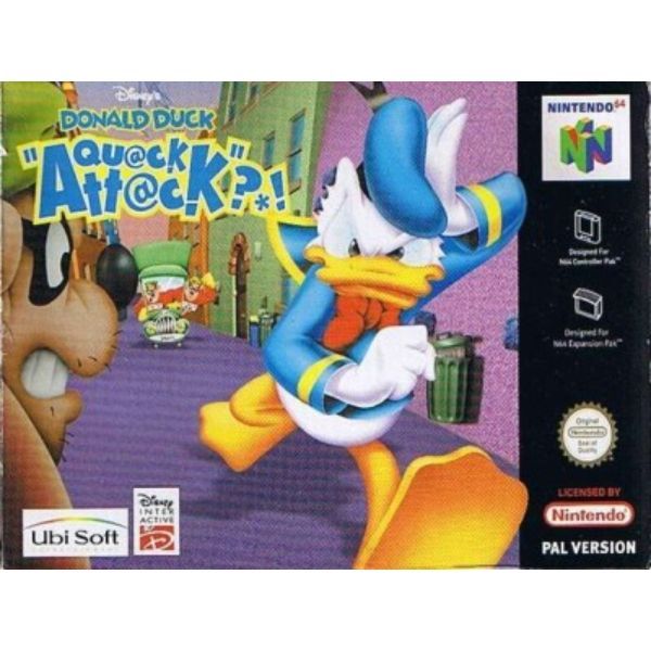 Donald Duck Quack Attack! Nintendo 64
