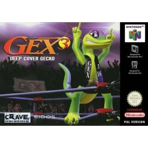 Gex 3 Deep cover gecko Nintendo 64