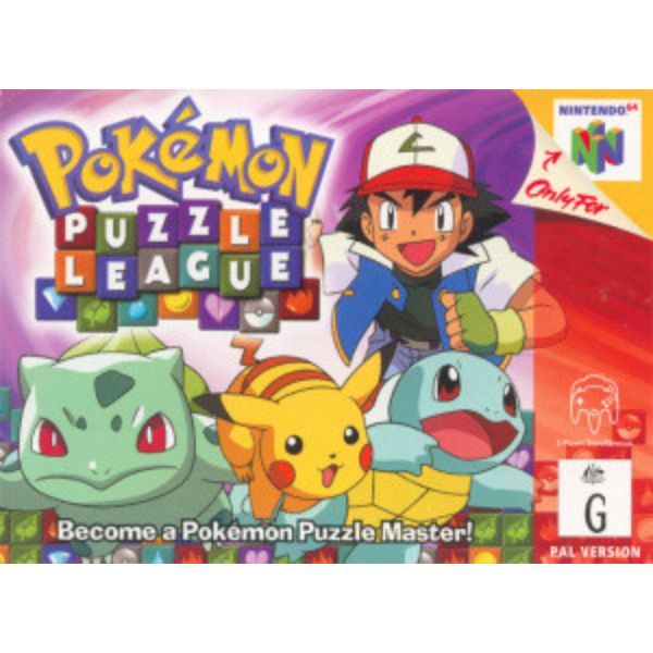 Pokémon puzzle league Nintendo 64