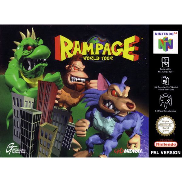 Rampage World tour Nintendo 64