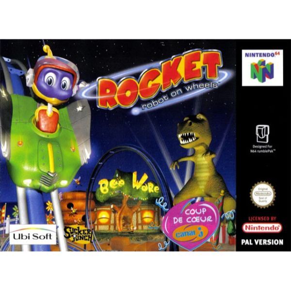 Rocket Robot on wheels  Nintendo 64