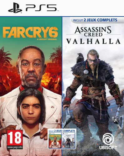 COMPILATION AC VALHALLA + FAR CRY 6 PS5