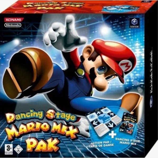 Dancing Stage Mario Mix Gamecube Avec le tapis