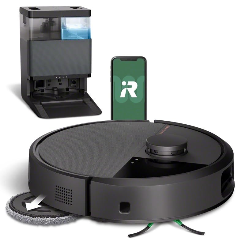 iRobot Roomba Plus 505 Combo Robot + AutoWash – Base Multifonction