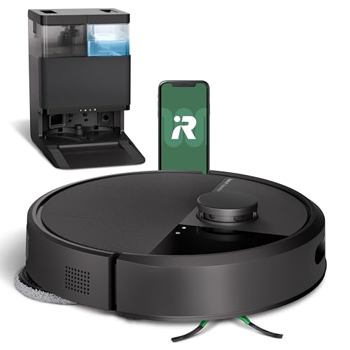 iRobot Roomba Plus 405 Combo Robot + AutoWash – Base Multifonction –