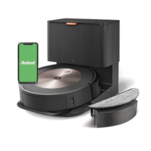 iRobot Roomba Combo j5+ (j5576) – Robot Aspirateur Laveur 2en1 connecté – Autovidage