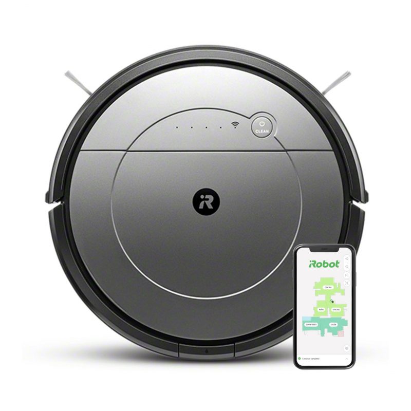 iRobot Roomba Combo R1138 – Robot Aspirateur et Laveur de sols connecté Via Wi-FI