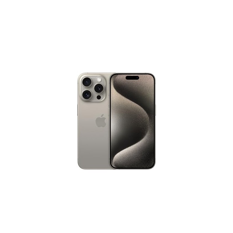 Apple iPhone 15 Pro (128 Go) – Titane Naturel