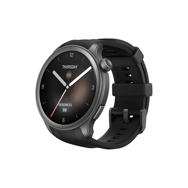 Amazfit Balance, Smart Watch, NFC, Paiement Contactless, AI Fitness Coach, AI Fitness Coach, AI Sleep & Health Tracker, Dual-Band GPS, Alexa, Appels Bluetooth, Autonomie de 14 Jours, écran AMOLED 1,5