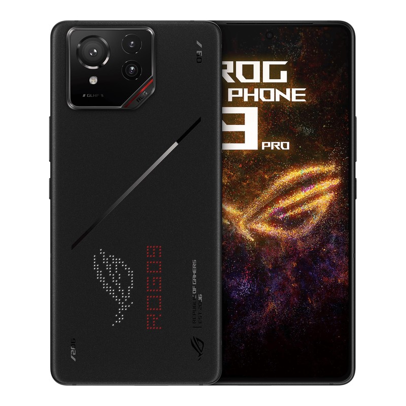 ASUS ROG Phone 9 Pro, EU Officiel, Phantom Black, 16 Go de RAM 512 Go de Stockage, Snapdragon® 8 Elite, 6,78 » 185Hz AMOLED, Sony® Lytia 700 : Caméra 50 MP